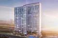  Reva Residences residential complex with views of the city, park, and water channel, Business Bay, Dubai, UAE
