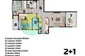 3 room apartment 96 m² Mezitli, Turkey