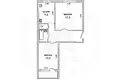 Apartamento 2 habitaciones 50 m² Muchaviecki sielski Saviet, Belarús