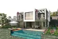 Wohnkomplex Modern residential complex with a swimming pool near the beach, Bodrum, Turkey