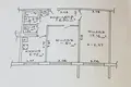 2 room apartment 47 m² Homyel, Belarus