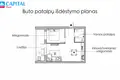 Apartamento 2 habitaciones 49 m² Vilna, Lituania