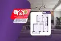 Mieszkanie 4 pokoi 83 m² Akciabrski, Białoruś
