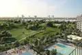 Residential complex New Golf Point Residence with a golf course, a park and a swimming pool, Emaar South, Dubai, UAE