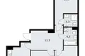 3 room apartment 72 m² Troitsk, Russia