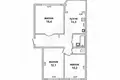 Квартира 3 комнаты 67 м² Брест, Беларусь