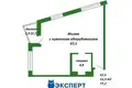 Mieszkanie 2 pokoi 54 m² Mińsk, Białoruś