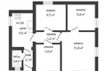 Casa 52 m² Baránavichi, Belarús