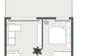 2 room apartment 37 m² Klaipėda, Lithuania