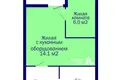 Квартира 2 комнаты 28 м² Минск, Беларусь