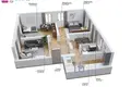 Apartamento 5 habitaciones 80 m² Kaunas, Lituania