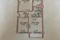 3 room apartment 54 m² Orsha, Belarus