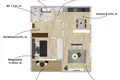 Mieszkanie 2 pokoi 50 m² Wilno, Litwa