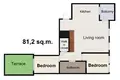 Appartement 3 chambres 81 m² en Varsovie, Pologne