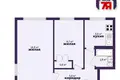 Mieszkanie 2 pokoi 42 m² Mińsk, Białoruś