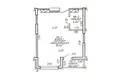 Appartement 2 chambres 42 m² Minsk, Bélarus