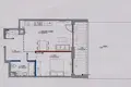 Apartamento 2 habitaciones 47 m² Varsovia, Polonia