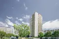 Квартира 2 комнаты 45 м² Минск, Беларусь