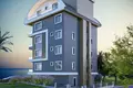 Kompleks mieszkalny Small residential complex with swimming pool and gym, 400 m to the beach, in the center of Avsallar, Turkey