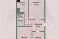 Wohnung 3 zimmer 64 m² Baryssau, Belarus