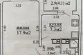 Wohnung 1 zimmer 31 m² Minsk, Belarus