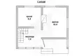 House 35 m² Lieninski sielski Saviet, Belarus