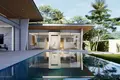 Residential complex Balinese style villas with swimming pools and relaxation areas, Maenam, Koh Samui, Thailand