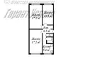 3 room apartment 61 m² Muchaviecki sielski Saviet, Belarus