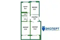 Mieszkanie 3 pokoi 61 m² Mińsk, Białoruś
