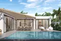 Kompleks mieszkalny New complex of villas with swimming pools close to a golf club, Phuket, Thailand