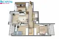 Квартира 3 комнаты 70 м² Вильнюс, Литва