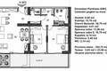 2-Schlafzimmer-Penthouse 126 m² Budva, Montenegro