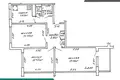 Wohnung 3 zimmer 64 m² Minsk, Belarus