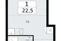 1 room apartment 23 m² Vnukovo, Russia