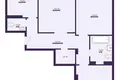 Mieszkanie 3 pokoi 78 m² Słuck, Białoruś
