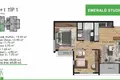 Apartamento 3 habitaciones 69 m² Mezitli, Turquía