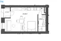 Appartement 1 chambre 37 m² Vilnius, Lituanie