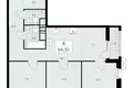 Appartement 4 chambres 69 m² poselenie Sosenskoe, Fédération de Russie