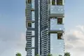 Wohnkomplex New high-rise residence Claydon House with three swimming pools, a lagoon and a promenade, Nad Al Sheba 1, Dubai, UAE