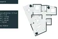 Квартира 60 м² Тиват, Черногория