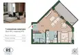 Студия 1 комната 44 м² Калининград, Россия