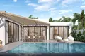 Complexe résidentiel New residential complex of premium villas with swimming pools in Choeng Thale, Phuket, Thailand