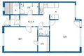 Квартира 2 комнаты 64 м² Savtrask, Финляндия