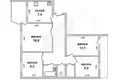 Mieszkanie 4 pokoi 74 m² Brześć, Białoruś