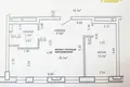 Appartement 2 chambres 48 m² Minsk, Bélarus