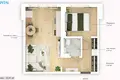 Apartamento 2 habitaciones 32 m² Vilna, Lituania