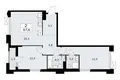 Apartamento 2 habitaciones 68 m² Troitsk, Rusia