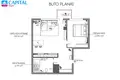 2 room apartment 55 m² Vilnius, Lithuania