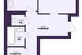 Квартира 2 комнаты 52 м² Солигорск, Беларусь