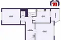 Wohnung 2 Zimmer 52 m² Maladsetschna, Weißrussland